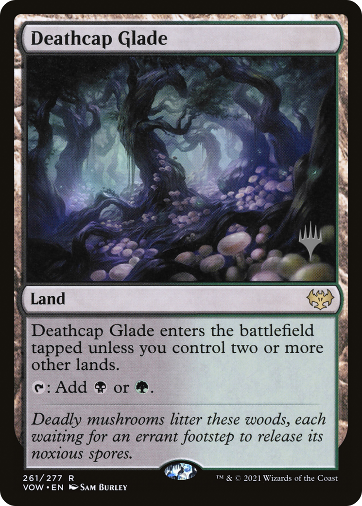 Deathcap Glade (261p) Foil - Innistrad: Crimson Vow Promos