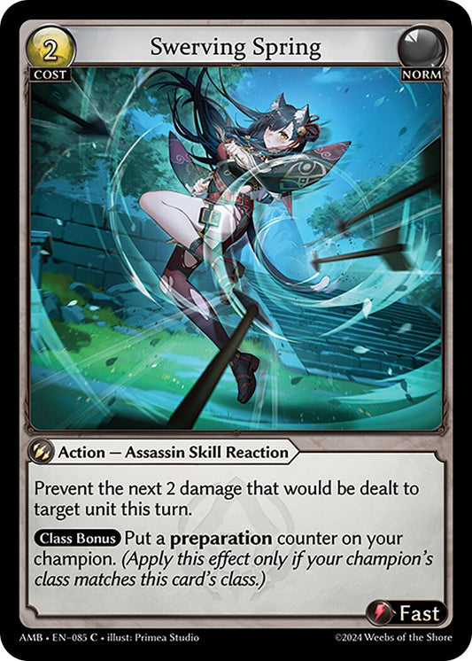 Swerving Spring (085) [Mortal Ambition] Foil