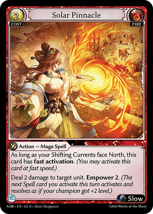 Solar Pinnacle (121) [Mortal Ambition] Foil