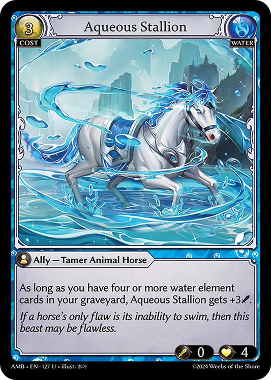 Aqueous Stallion (127) [Mortal Ambition] Foil