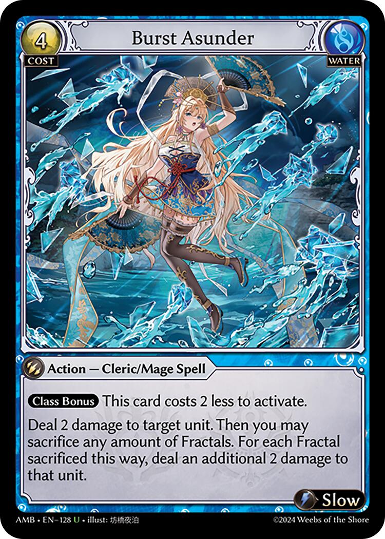 Burst Asunder (128) [Mortal Ambition] Foil