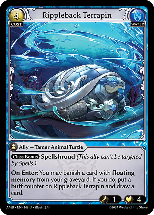 Rippleback Terrapin (148) [Mortal Ambition] Foil