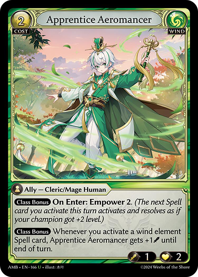 Apprentice Aeromancer (166) [Mortal Ambition] Foil