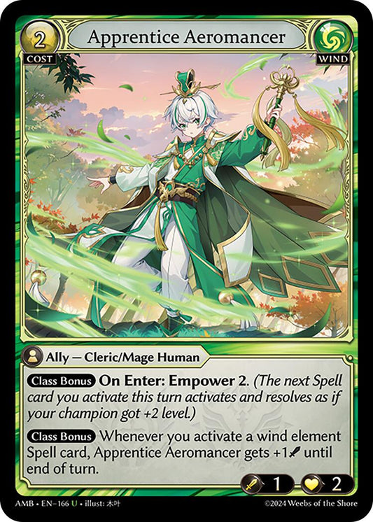 Apprentice Aeromancer (166) [Mortal Ambition] Foil