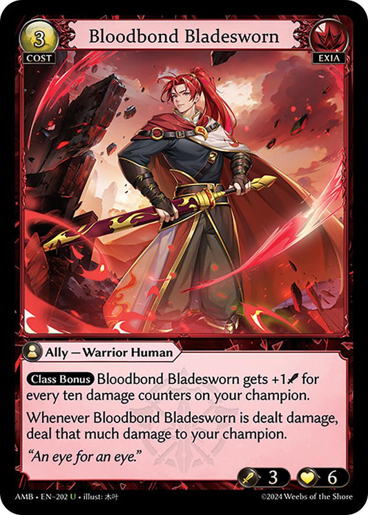 Bloodbond Bladesworn (202) [Mortal Ambition] Foil