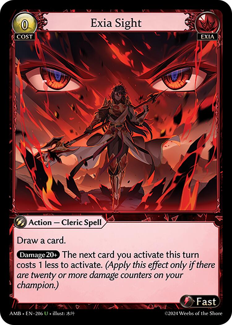 Exia Sight (206) [Mortal Ambition] Foil