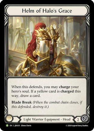 Helm of Halo's Grace (JDG031) Cold Foil - FaB Promos