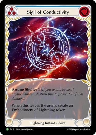 Sigil of Conductivity (Extended Art) (LGS324) Rainbow Foil - FaB Promos