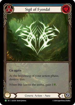 Sigil of Fyendal (Extended Art) (LGS330) Rainbow Foil - FaB Promos