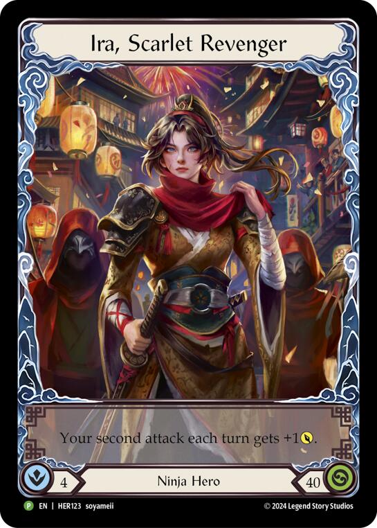 Ira, Scarlet Revenger [HER123] (Promo)  Rainbow Foil | Silver Goblin