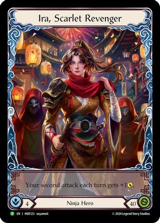 Ira, Scarlet Revenger (HER123) Rainbow Foil - FaB Promos