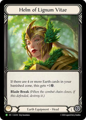 Helm of Lignum Vitae - LGS312 [LGS312] (Promo)  Rainbow Foil | Silver Goblin