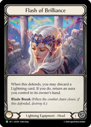 Flash of Brilliance (LGS314) Rainbow Foil - FaB Promos