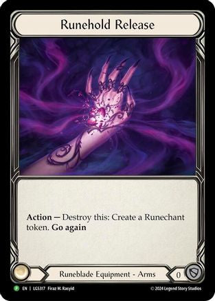 Runehold Release (LGS317) Rainbow Foil - FaB Promos