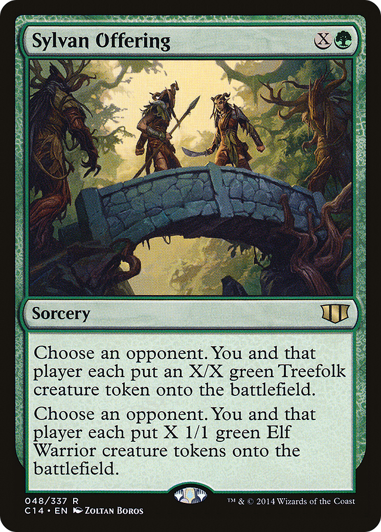 Sylvan Offering (048) - Commander 2014