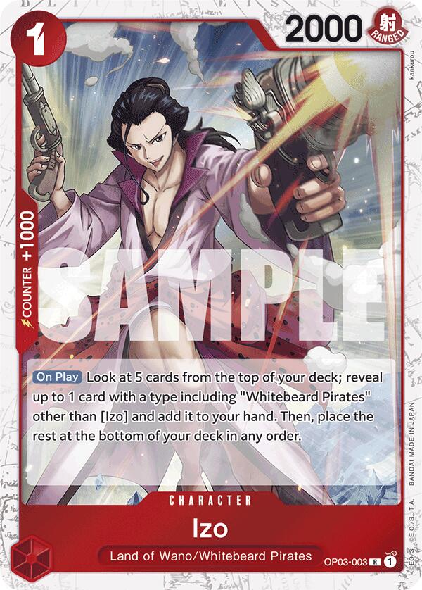 Izo (Alternate Art) (Bashikou) [Extra Booster: Memorial Collection] | Silver Goblin