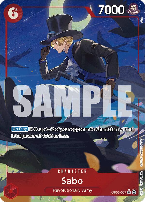 Sabo (Alternate Art) [Extra Booster: Memorial Collection] | Silver Goblin