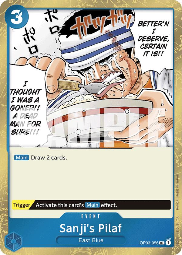 Sanji's Pilaf (Alternate Art)(Jolly Roger Foil) [Premium Booster -The Best-] | Silver Goblin