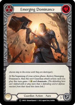 Emerging Dominance (Blue) (1HB025) - Blitz Deck: Historic Pack 1 - Bravo