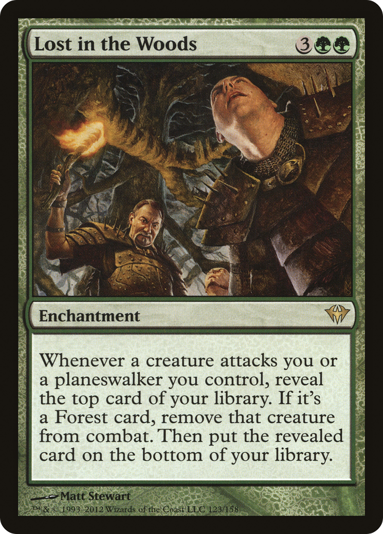 Lost in the Woods (123) Foil - Dark Ascension