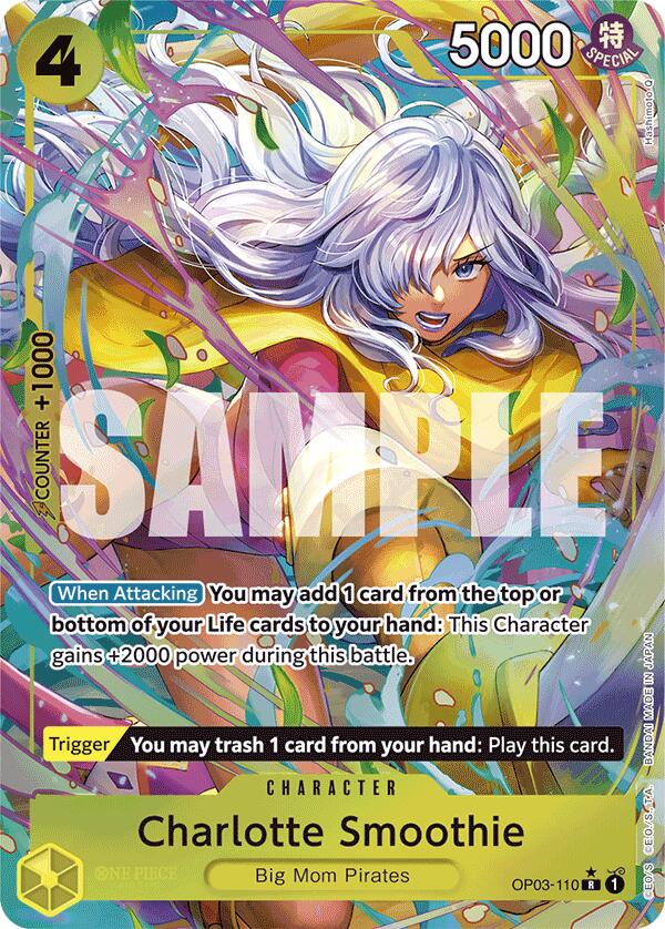 Charlotte Smoothie (Alternate Art) (NIJIMAARC) [Extra Booster: Memorial Collection] | Silver Goblin