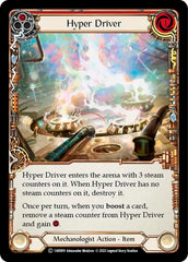 Hyper Driver (Red) [1HD009] (History Pack 1 Dash Blitz Deck) | Silver Goblin