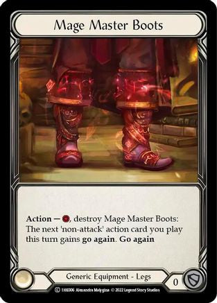 Mage Master Boots  (1HK006) - Historic Pack 1 Blitz Deck: Kano | Silver Goblin