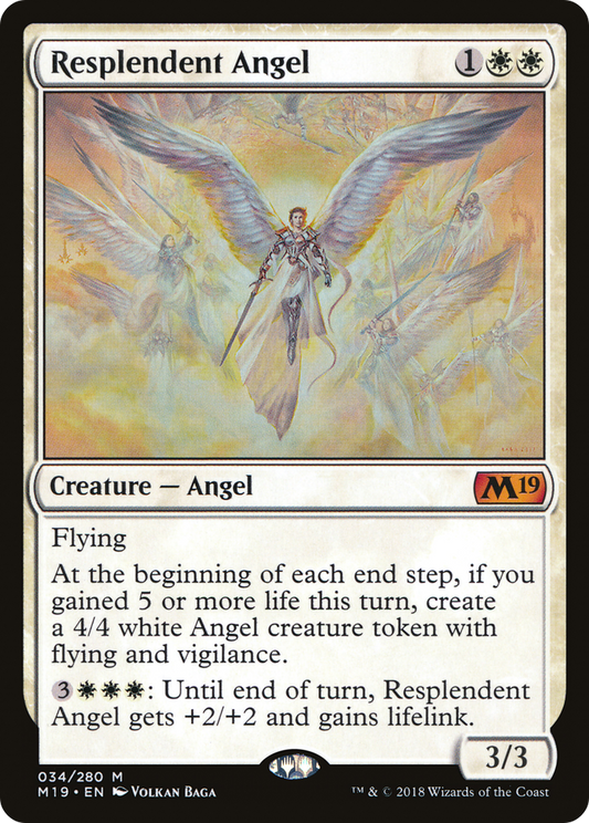 Resplendent Angel [Core Set 2019]