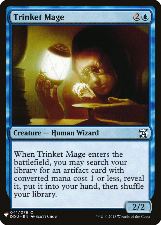 Trinket Mage (DDU-41) - The List