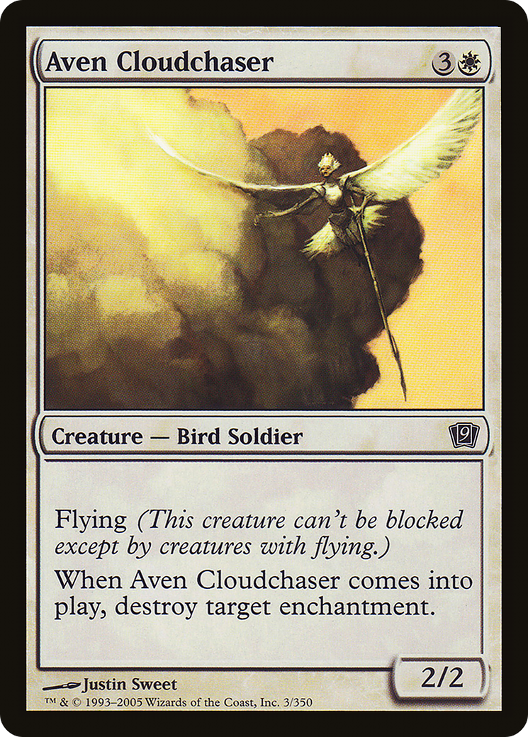 Aven Cloudchaser (003) Foil - Ninth Edition