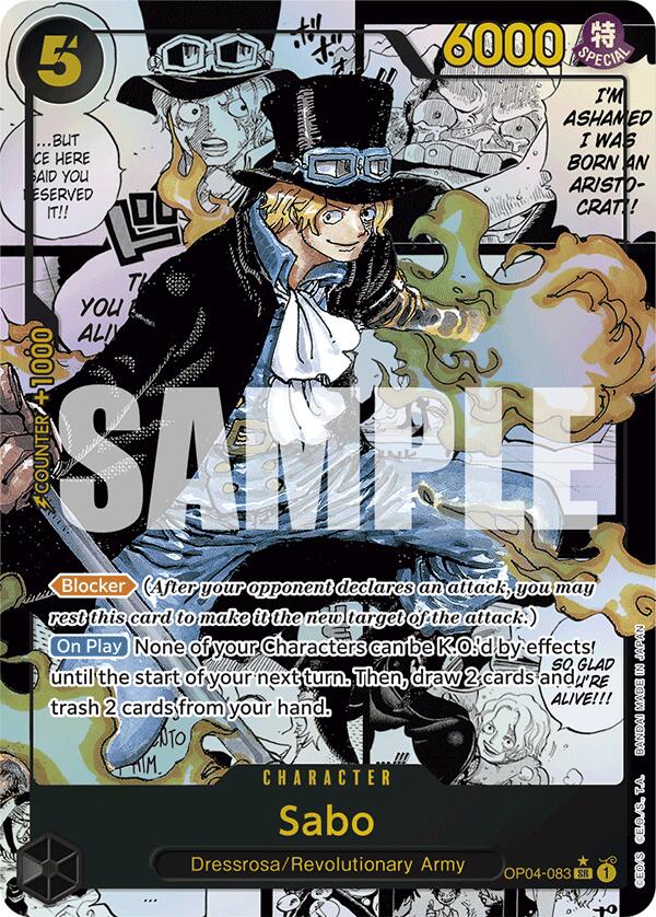 Sabo (Alternate Art) (Manga) [Premium Booster] | Silver Goblin