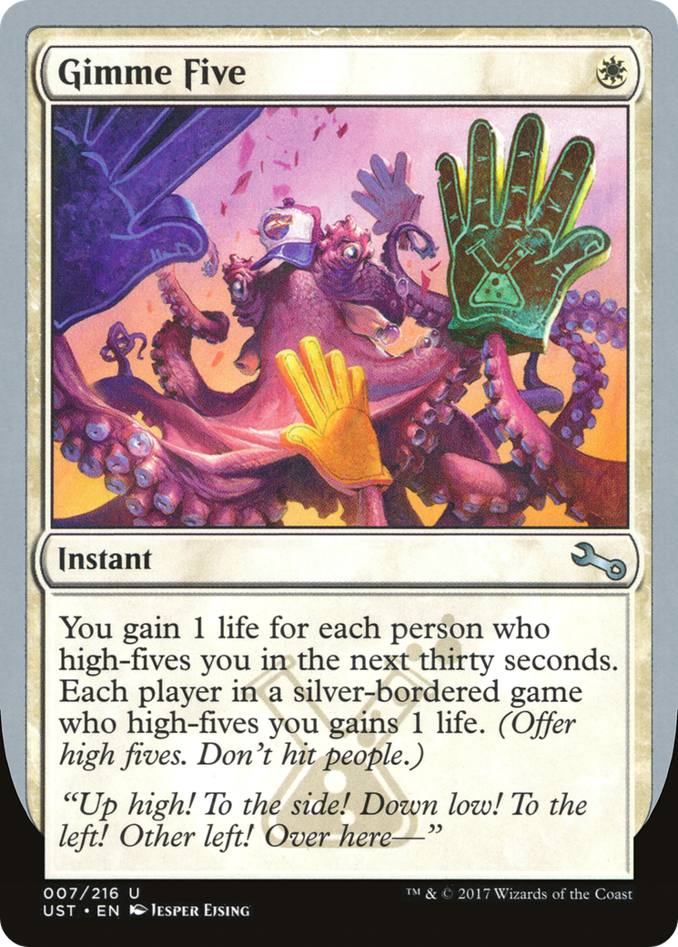 Gimme Five (007) Foil - Unstable