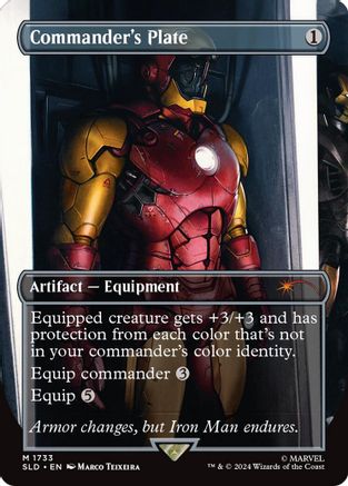 Commander's Plate (1733) - Secret Lair Drop