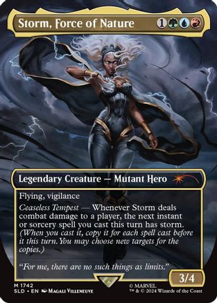 Storm, Force of Nature (1742) Foil - Secret Lair Drop Series
