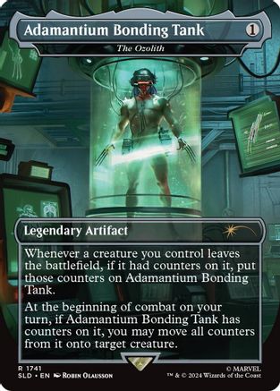 Adamantium Bonding Tank – The Ozolith (1741) Foil - Secret Lair Drop