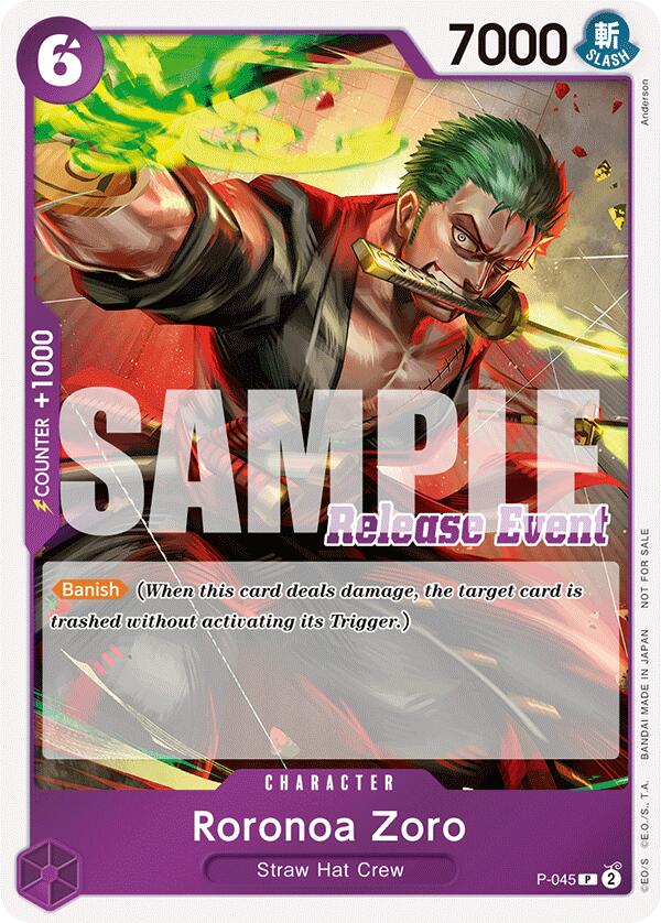 Roronoa Zoro (ST15 - ST20 Release Event Winner Pack) [One Piece Promotion Cards] | Silver Goblin