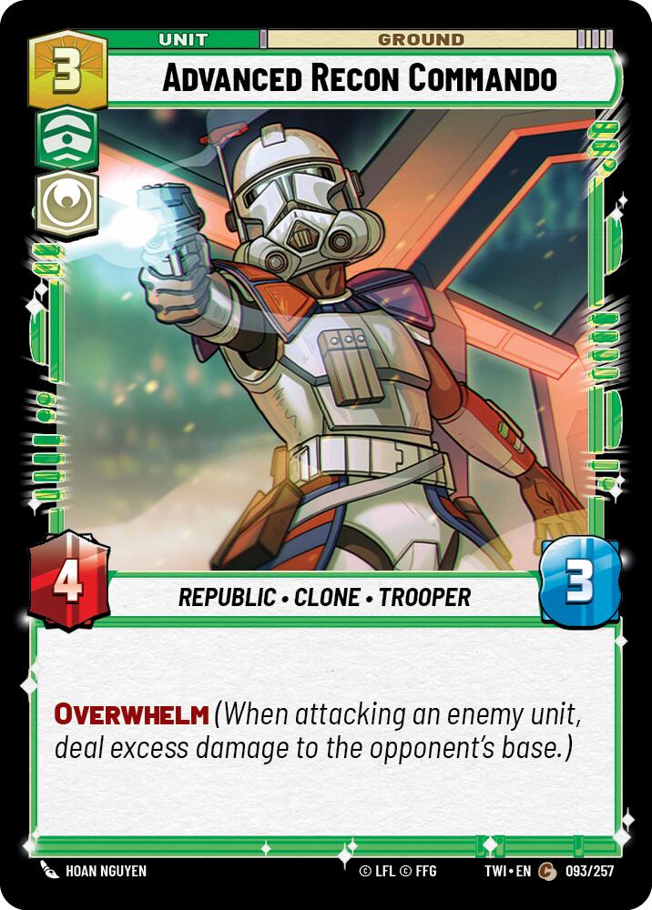 Advanced Recon Commando (093/257) [Twilight of the Republic] | Silver Goblin