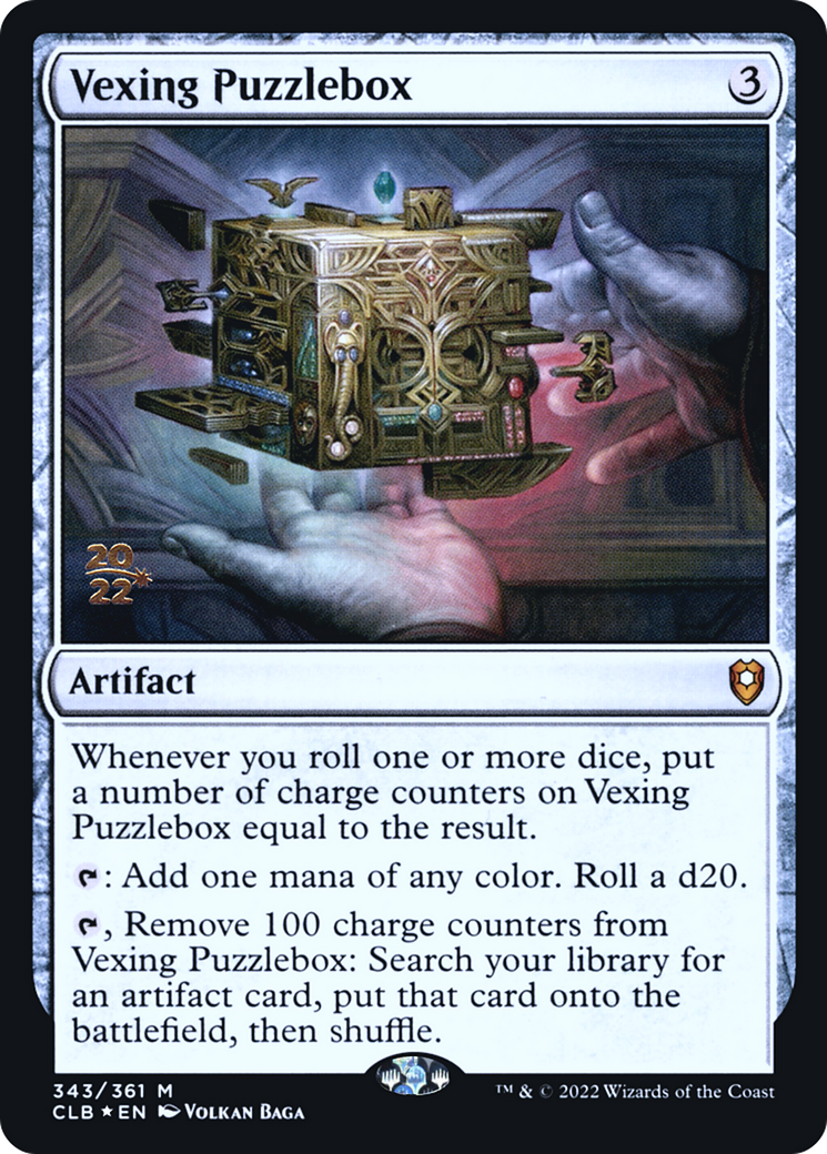 Vexing Puzzlebox [Commander Legends: Battle for Baldur's Gate Prerelease Promos]