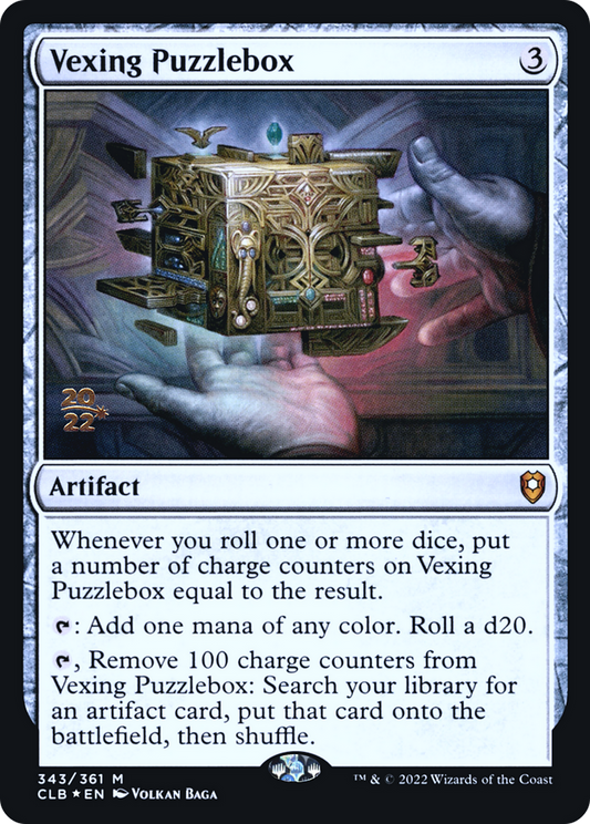 Vexing Puzzlebox [Commander Legends: Battle for Baldur's Gate Prerelease Promos]