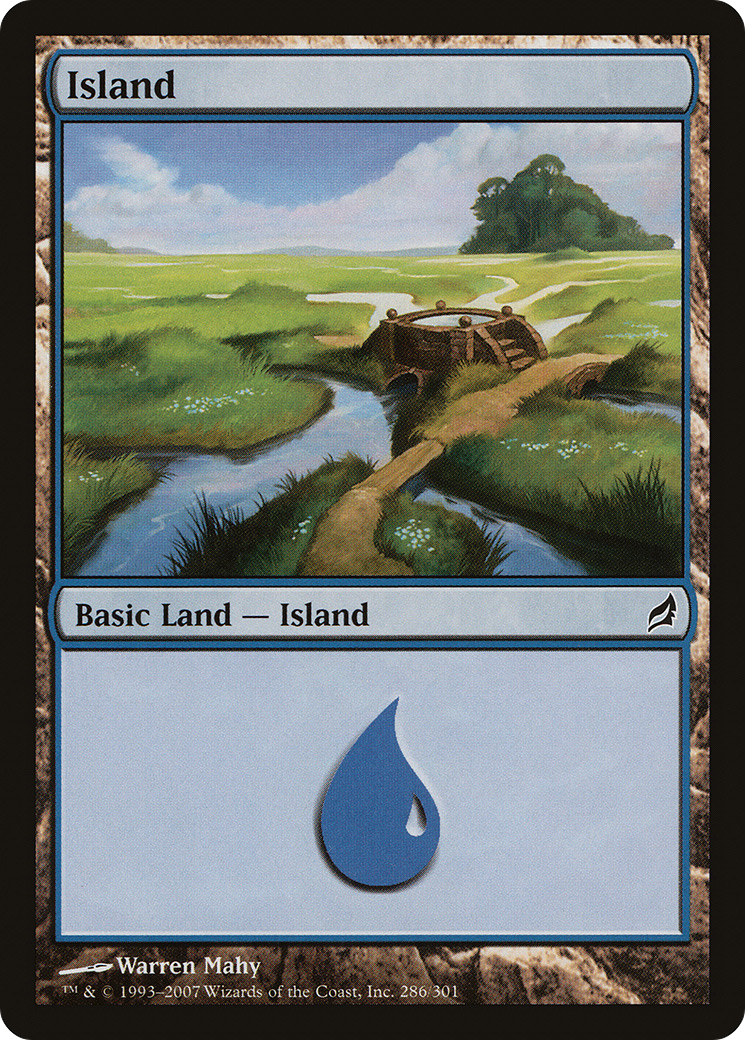 Island (286) [Lorwyn] Foil
