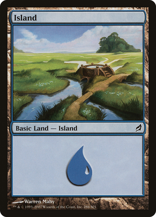 Island (286) [Lorwyn] Foil