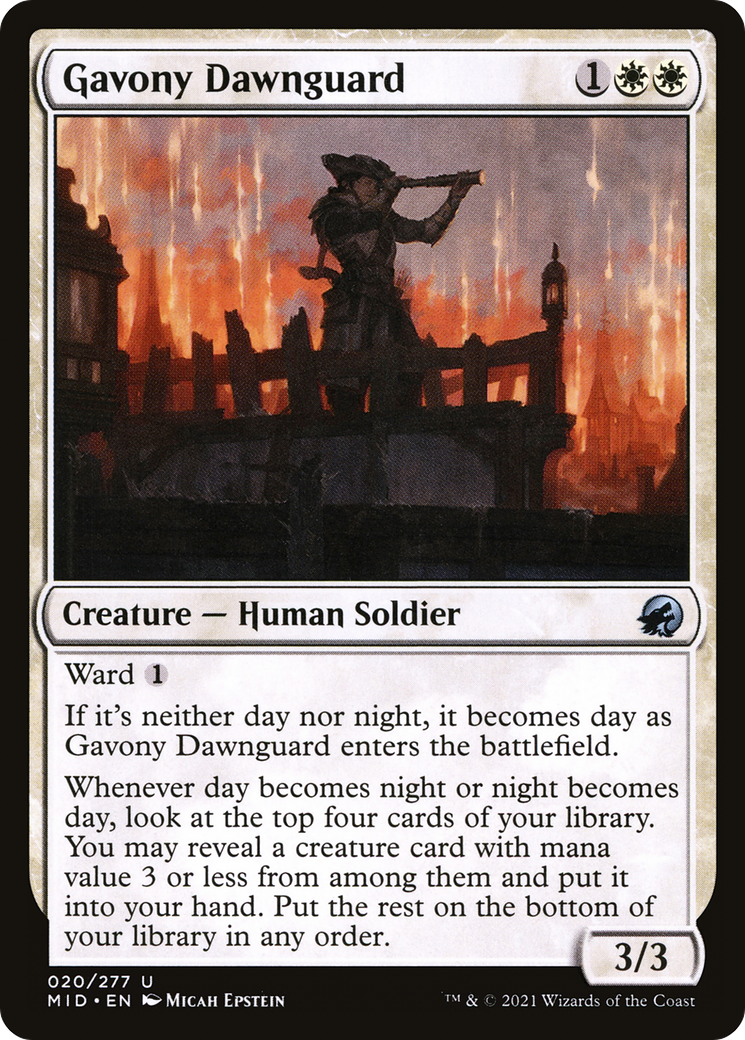 Gavony Dawnguard (020) - Innistrad: Midnight Hunt