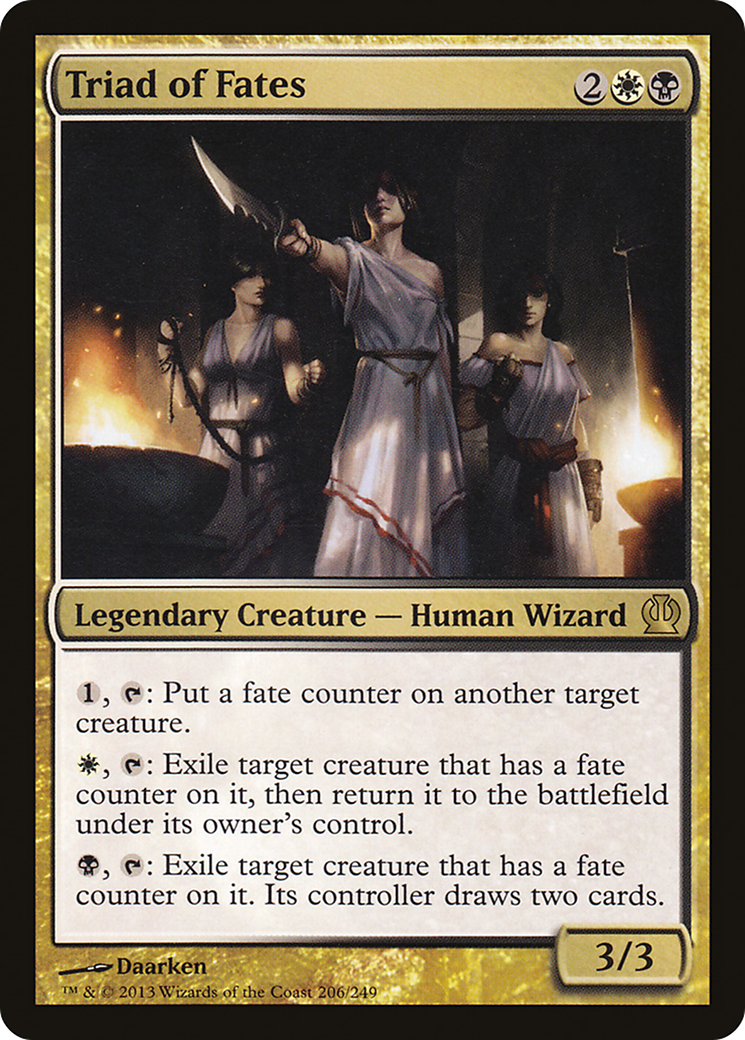 Triad of Fates (206) Foil - Theros