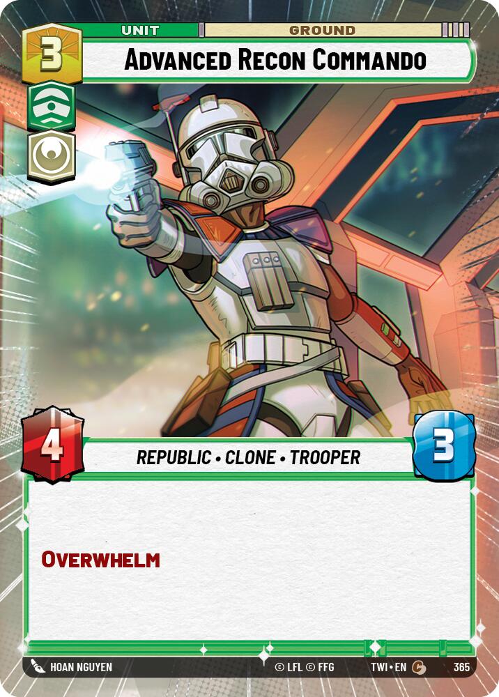 Advanced Recon Commando (Hyperspace) (365) [Twilight of the Republic] | Silver Goblin