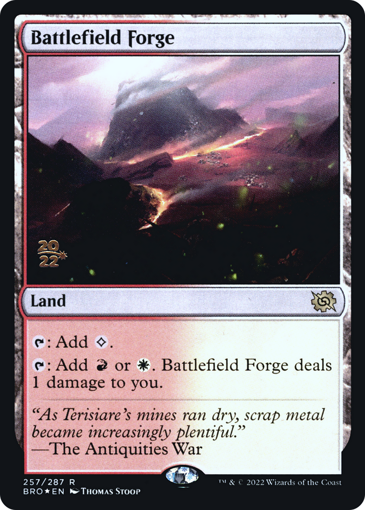 Battlefield Forge (257s) Foil - The Brothers' War Promos