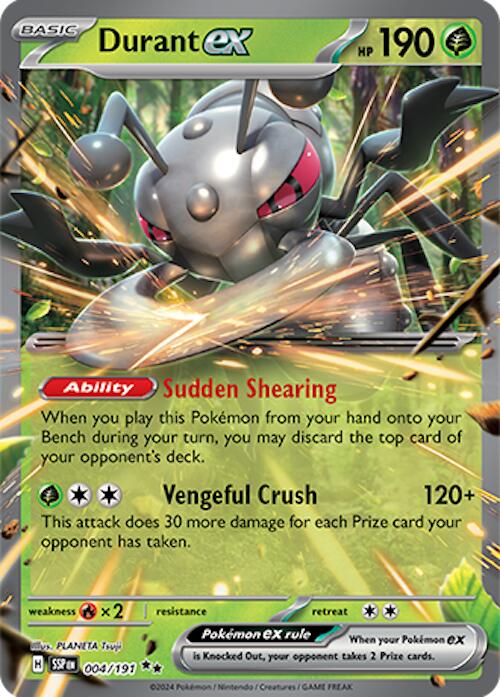 Durant ex (004/191) [Scarlet & Violet: Surging Sparks] | Silver Goblin