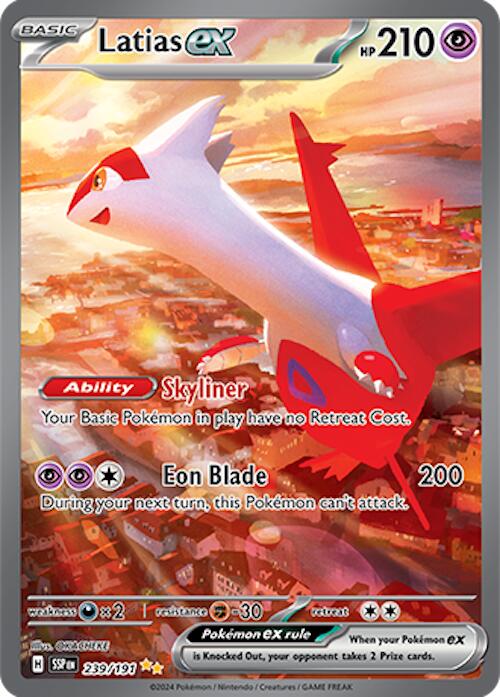 Latias ex (239/191) [Scarlet & Violet: Surging Sparks] | Silver Goblin