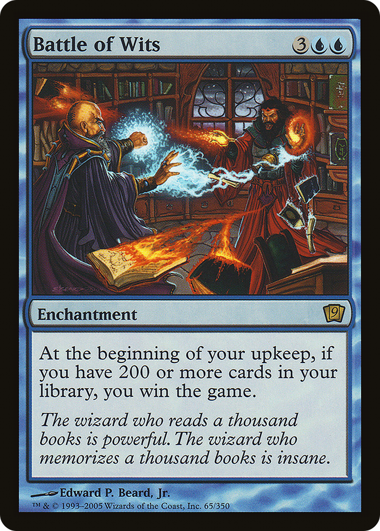 Battle of Wits (065) Foil - Ninth Edition