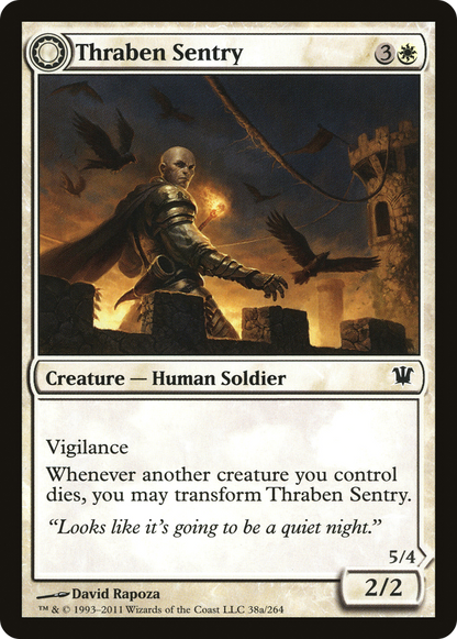Thraben Sentry (038) - Innistrad