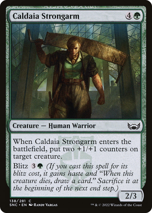 Caldaia Strongarm [Streets of New Capenna] Foil